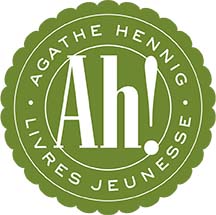 logo AH ! AGATHE HENNIG LIVRES JEUNESSE